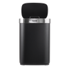 Sensor Bin 65L - Black/Stainless Steel