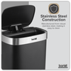 Sensor Bin 65L - Black/Stainless Steel