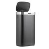 Sensor Bin 80L - Black/Stainless Steel