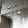 Baridi Cooker Hood with 5 Layer Filter 52cm - Stainless Steel