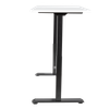 Dellonda White Electric Height Adjustable Standing Desk, 1400 x 700mm Dual Motor 100kg