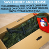 Dellonda Artificial Hinged Christmas Tree 6ft(180cm)