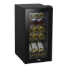 Baridi 15 Bottle Tabletop Wine Fridge & Cooler