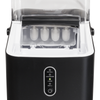 Baridi Ice Cube Maker with LED Display & 10 Minute Freeze