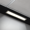 Baridi Cooker Hood, Chimney Style with Carbon Filters 90cm - Black