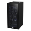 Baridi 18 Bottle Wine Fridge & Cooler - Black