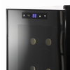 Baridi 12 Bottle Wine Fridge & Cooler - Black