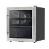 Baridi Mini Tabletop Beer & Drinks Fridge 50L Capacity - Stainless Steel