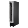 Baridi Extra-Slim 7 Bottle Wine Fridge & Cooler 15cm - Stainless Steel