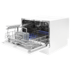 Baridi Tabletop Dishwasher 6 Place Settings 6.5L Capacity - White