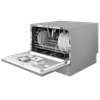 Baridi Tabletop Dishwasher 6 Place Settings 6.5L Capacity - Silver