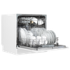 Baridi Tabletop Dishwasher 8 Place Settings 8L Capacity - White