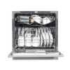 Baridi Tabletop Dishwasher 8 Place Settings 8L Capacity - Silver