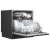 Baridi Tabletop Dishwasher 8 Place Settings 8L Capacity - Black