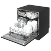 Baridi Tabletop Dishwasher 8 Place Settings 8L Capacity - Black