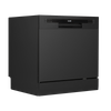 Baridi Tabletop Dishwasher 8 Place Settings 8L Capacity - Black