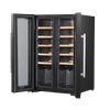 Baridi 24 Bottle Dual Zone Wine Fridge & Cooler