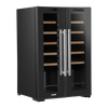 Baridi 24 Bottle Dual Zone Wine Fridge & Cooler