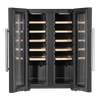 Baridi 24 Bottle Dual Zone Wine Fridge & Cooler