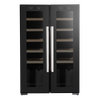 Baridi 24 Bottle Dual Zone Wine Fridge & Cooler