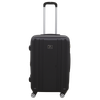 Dellonda Lightweight ABS Luggage Set with TSA Lock - Black