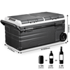 Dellonda Portable Fridge Freezer/Cool Box with LED Display 95L