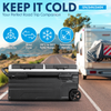 Dellonda Portable Fridge Freezer/Cool Box with LED Display 95L