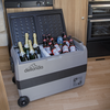 Dellonda Portable Fridge Freezer/Cool Box with LED Display & AC/DC 230V Adaptor 60L
