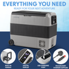 Dellonda Portable Fridge Freezer/Cool Box with LED Display & AC/DC 230V Adaptor 60L