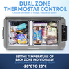 Dellonda Portable Fridge Freezer/Cool Box with LED Display 50L