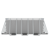 Dellonda Deluxe Steel Frame Rectangular Swimming Pool with Step Ladder & Filter Pump 25ft