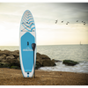 Dellonda Inflatable Stand-Up Paddle Board 10'6" - Light Blue/White