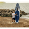 Dellonda Inflatable Stand-Up Paddle Board 10'2" - Dark Blue