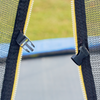 Dellonda Heavy-Duty Outdoor Trampoline with Safety Enclosure Net 12ft