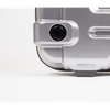 Dellonda Lightweight ABS Luggage Set 3pc - Silver