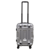 Dellonda Lightweight ABS Luggage Set 3pc - Silver