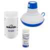 Dellonda Hot Tub/Spa & Swimming Pool Chlorine Pack includes Chlorine Mini Tabs 1kg, Chemical Floaters & 3-in-1 Test Strips