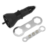 Riveter Adaptor Drill Powered