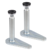 2pc Lifting Platform Adjustable Small Saddle Adaptor