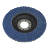 115mm Zirconium Flap Discs 120Grit 22mm Bore - Pack of 10