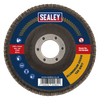 115mm Aluminium Oxide Flap Disc 120Grit 22mm Bore