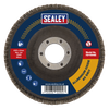 115mm Aluminium Oxide Flap Disc 40Grit 22mm Bore