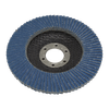 115mm Zirconium Flap Discs 60Grit 22mm Bore - Pack of 10