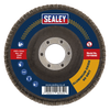 115mm Aluminium Oxide Flap Disc 60Grit 22mm Bore