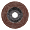 115mm Aluminium Oxide Flap Discs 80Grit 22mm Bore - Pack of 10