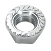 Zinc Plated Serrated Flange Nut M10 - Pack of 100