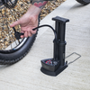 Mini Twin Barrel Bicycle Foot Pump