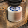 40 x 30mm Abrasive Flap Wheel with 6mm Shaft 80Grit - Pack of 5