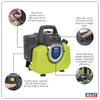 1000W Inverter Generator 2-Stroke Engine 230V
