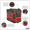 2000W Inverter Generator 4-Stroke Engine 230V